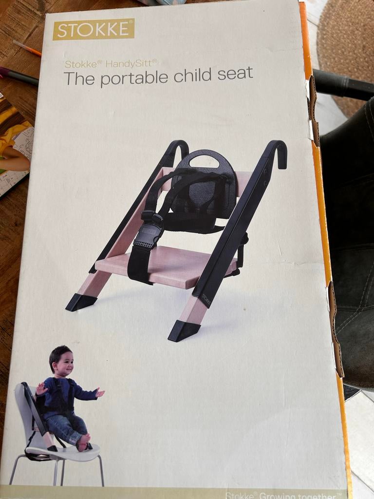 Nieuwe Stokke HandySitt Draagbare Kinderstoel, Witgoed en Apparatuur, Stofzuigers, Zo goed als nieuw, Ophalen of Verzenden