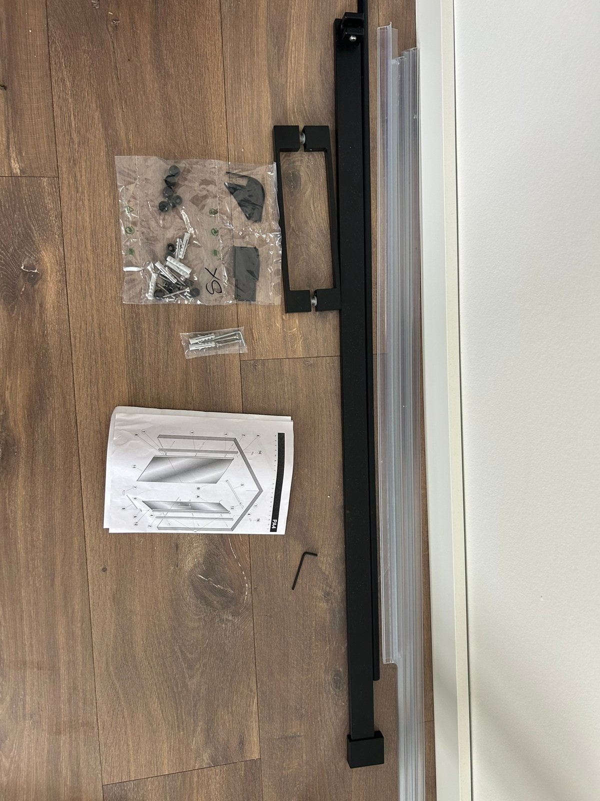 Plieger 1 draaideur met zijwand links 90x80x200 cm, Doe-het-zelf en Verbouw, Ophalen, Zo goed als nieuw, Douche