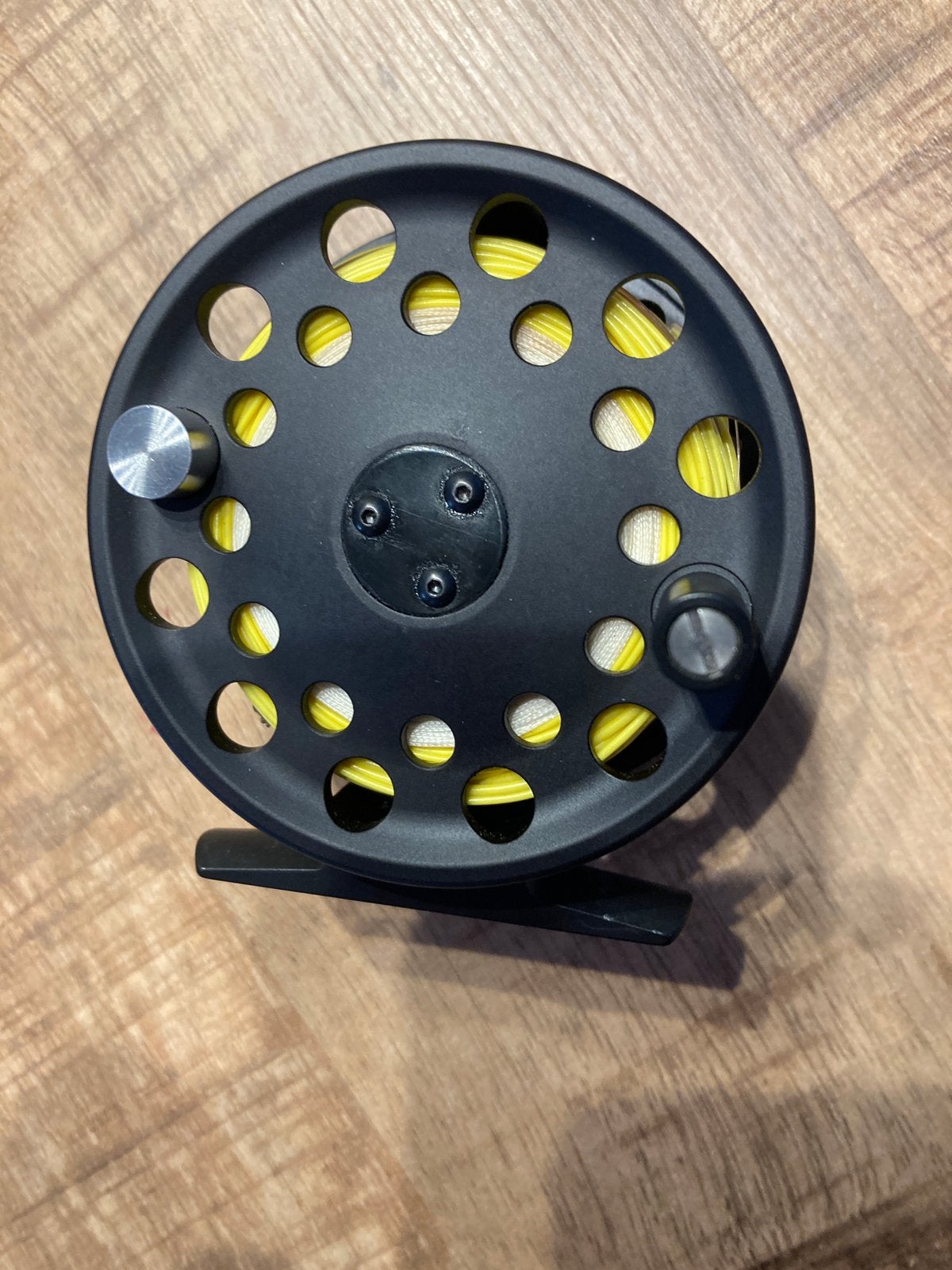 Lamson Radius 2.0 + res. spoel. Nieuwstaat !, Watersport en Boten, Hengelsport | Vliegvissen, Ophalen of Verzenden, Nieuw, Molen