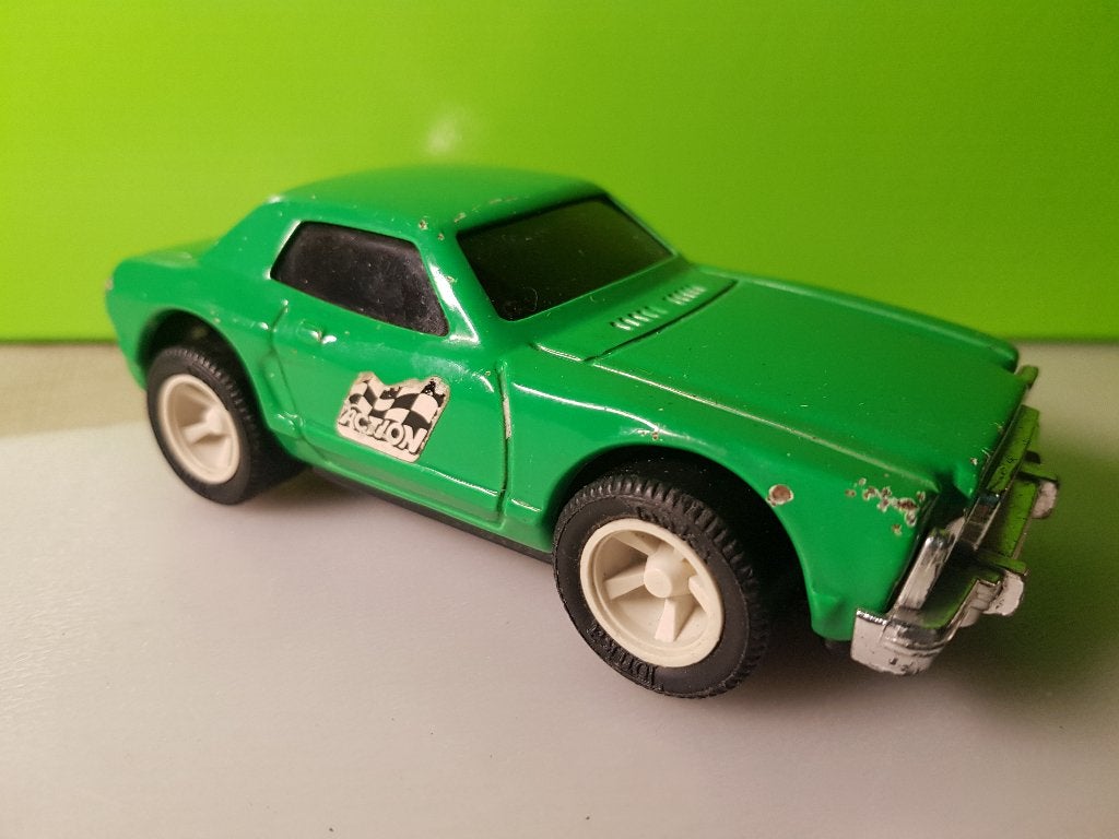 Tonka - Ford Mustang [groen] 1/32, Ophalen of Verzenden, Gebruikt, Auto
