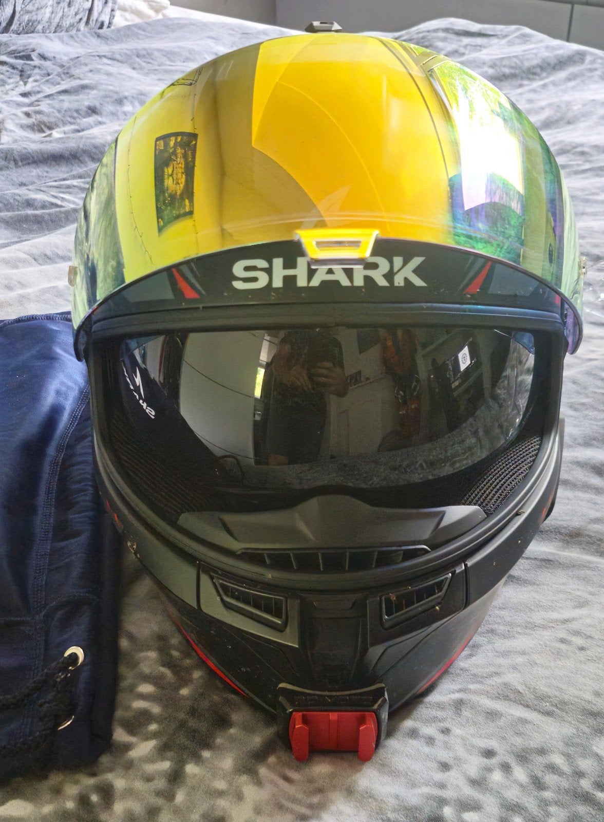 SHARK D-Skwal motor helm.  L, Ophalen of Verzenden, Tweedehands, Integraalhelm, Overige merken