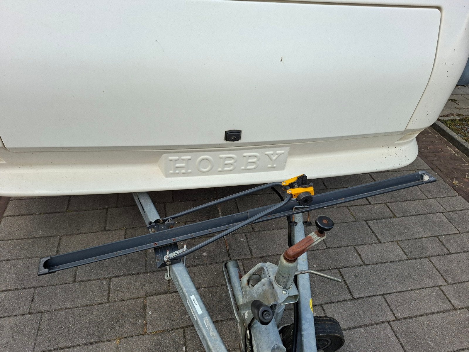 Fietsendrager voor één fiets op dissel met frameklem, Ophalen, 1 fiets, Gebruikt, Elektrische fiets