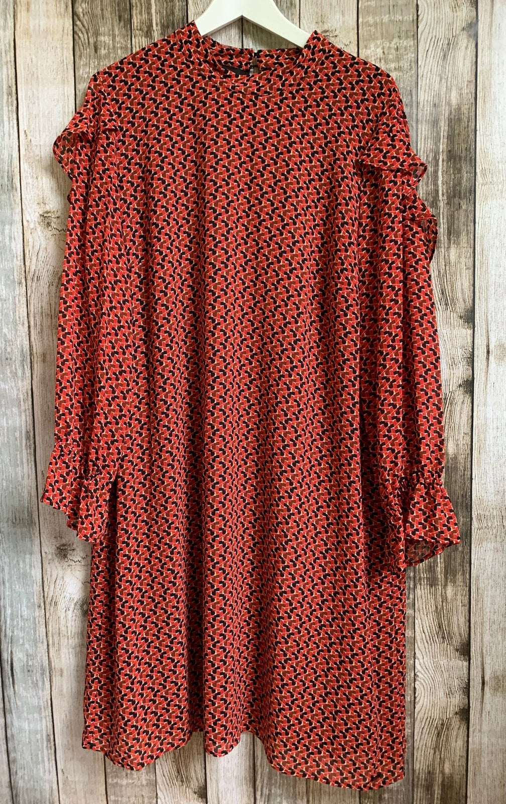 Super gave retro jurk van Taifun (Maat 46). Nieuw!!, Maat 46/48 (XL) of groter, Nieuw, Knielengte, Meerkleurig