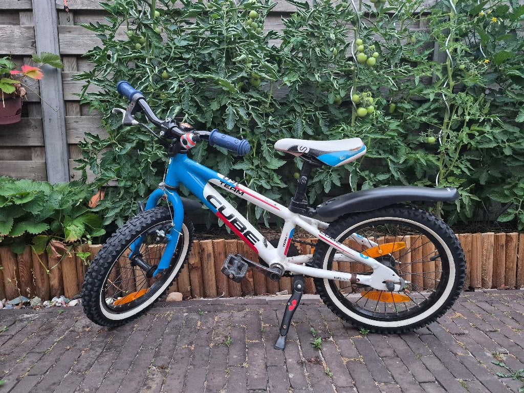 Kinder mountainbike cube 16 inch, Ophalen, Terugtraprem, Cube, 16 tot 20 inch