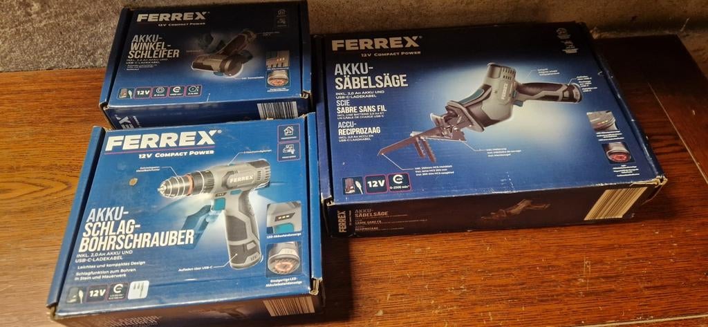 Ferrex setje, Doe-het-zelf en Verbouw, Gereedschap | Zaagmachines, Ophalen