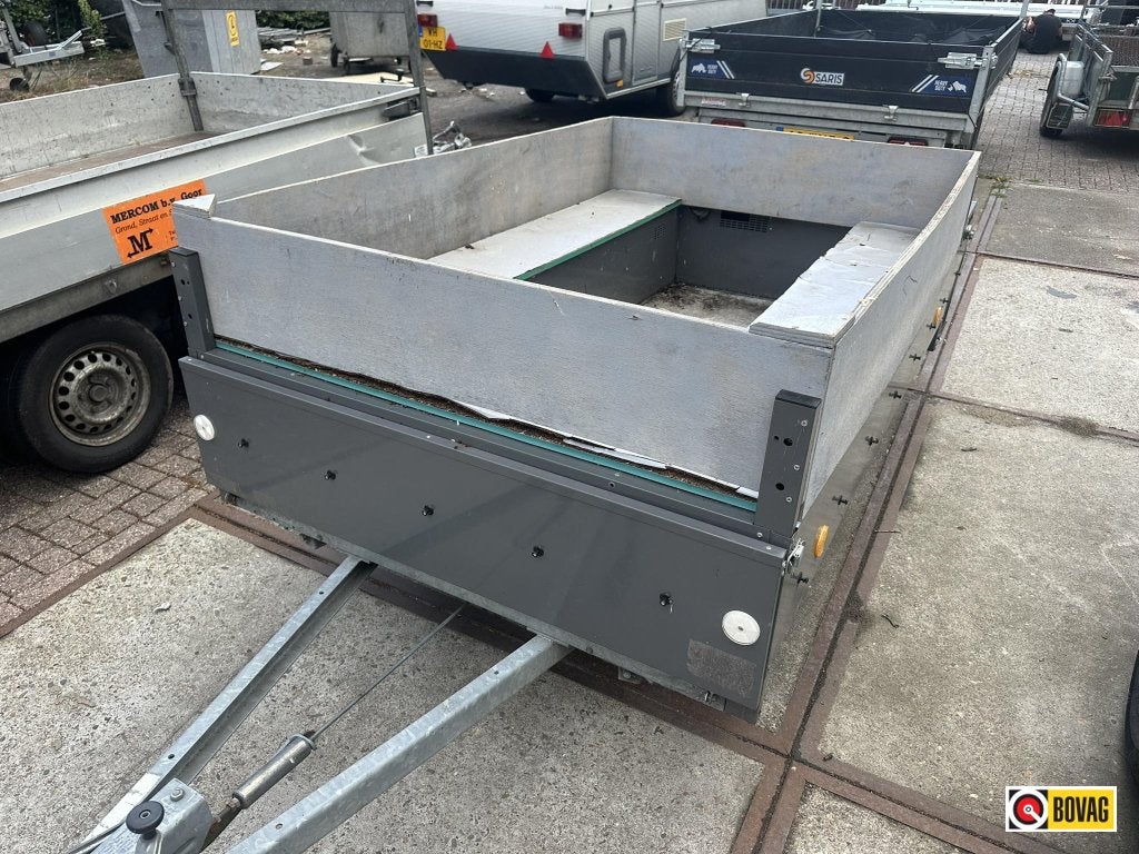 geremde plateauwagen 750kg 200x140cm - V E R K O C H T -, Gebruikt