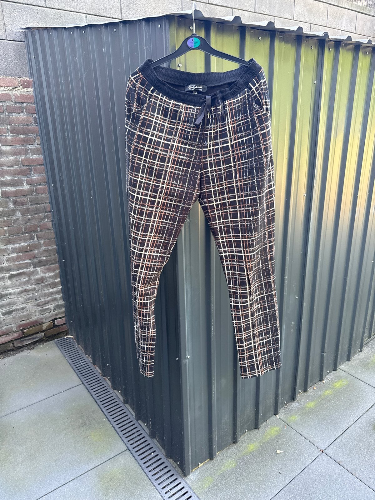 Nickjean Amsterdam Geruite Broek Maat 40, Maat 38/40 (M), Meerkleurig, Ophalen of Verzenden, Lang