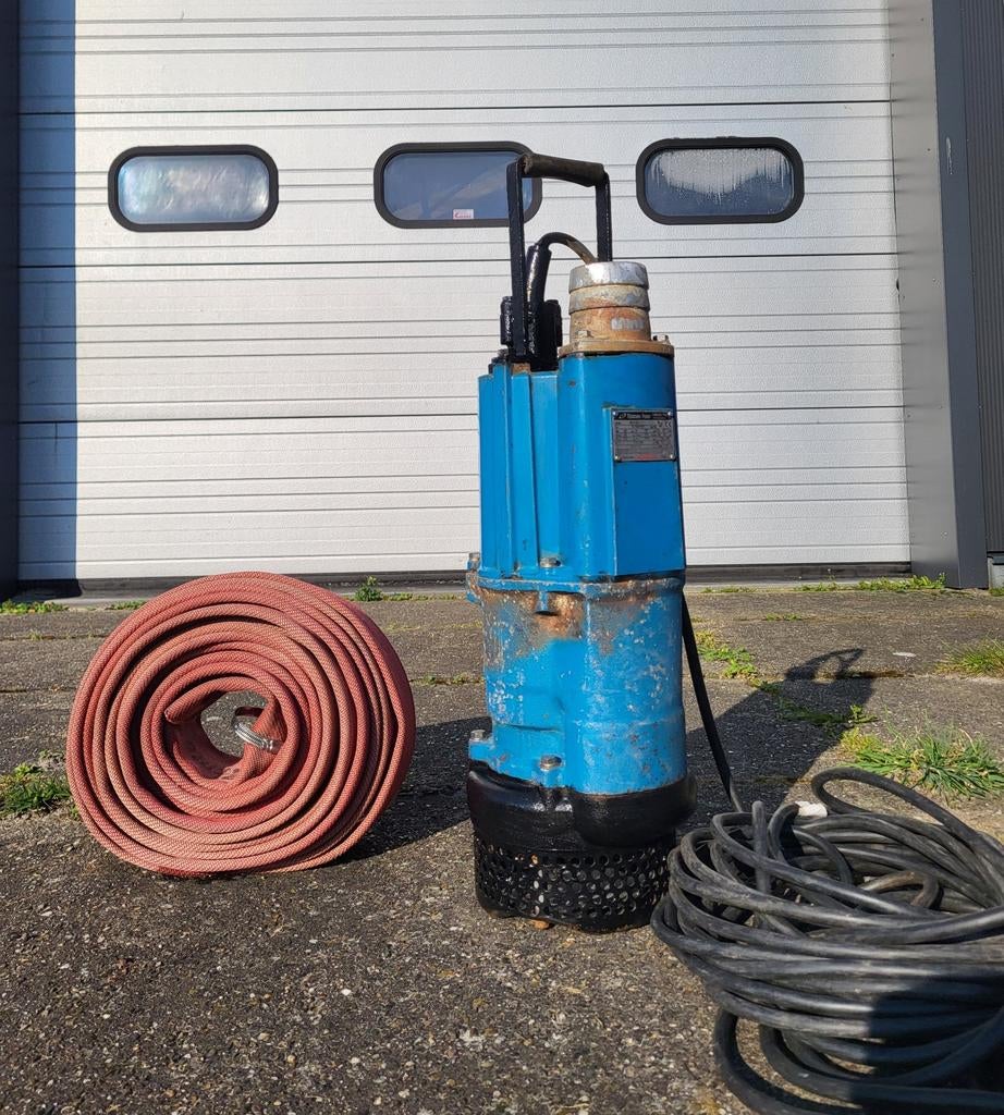 Robuuste Tsurumi NK3-22L Vortex Pomp geschikt voor Vuilwater, Ophalen of Verzenden, Beregeningspomp