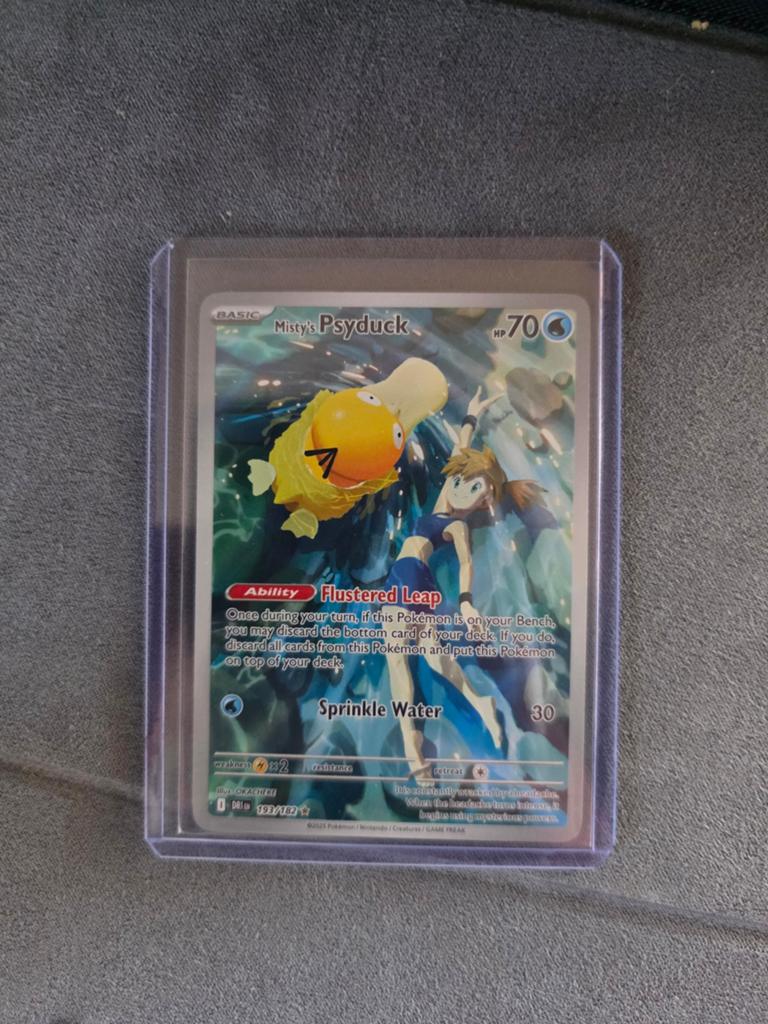 Pokemon misty's psyduck, Ophalen of Verzenden