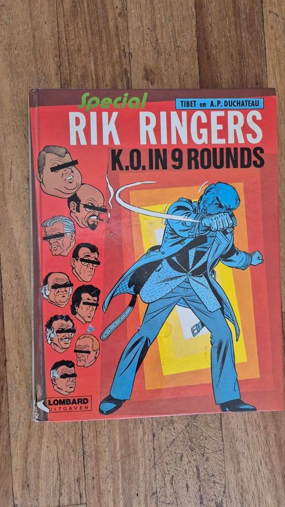 Rik Ringers: K.O. in 9 rondes omnibus, Boeken, Stripboeken, Eén stripboek, Ophalen of Verzenden, Gelezen
