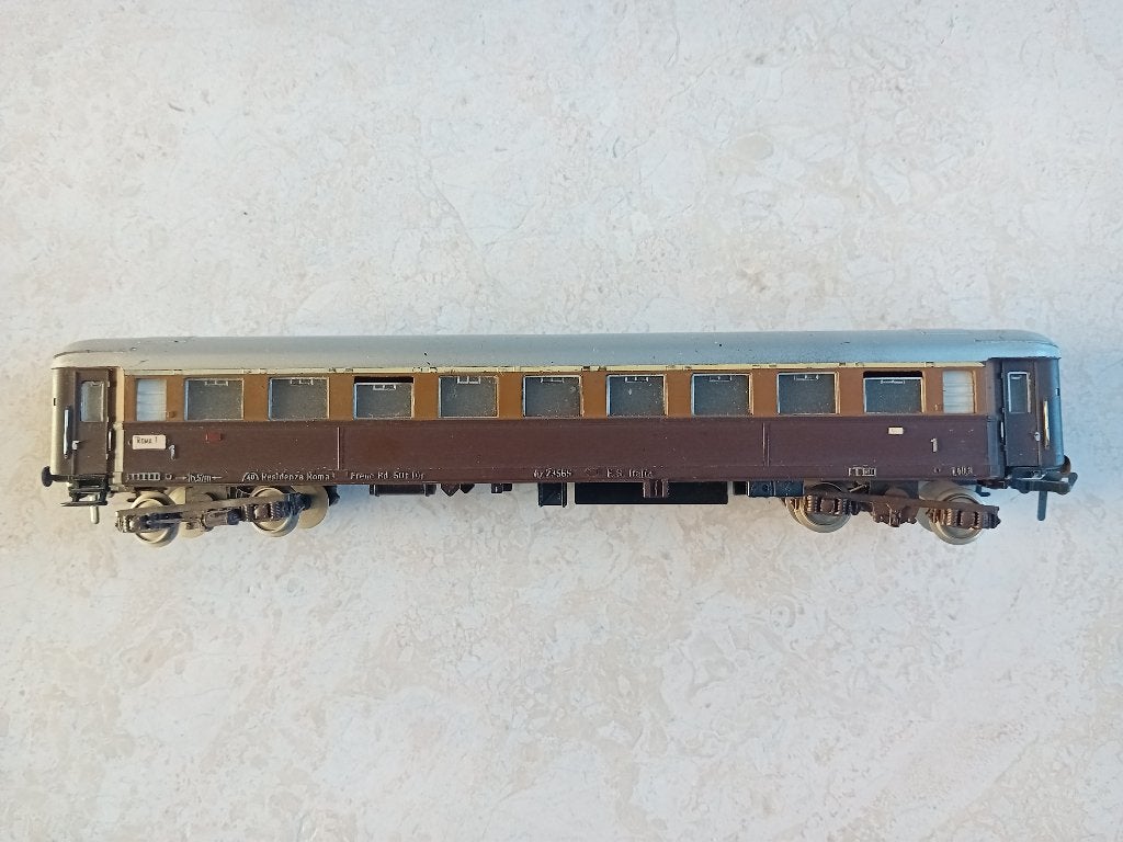 H0#517 Fleischmann 1445 rijtuig., Gelijkstroom, Fleischmann, Wagon, Ophalen of Verzenden