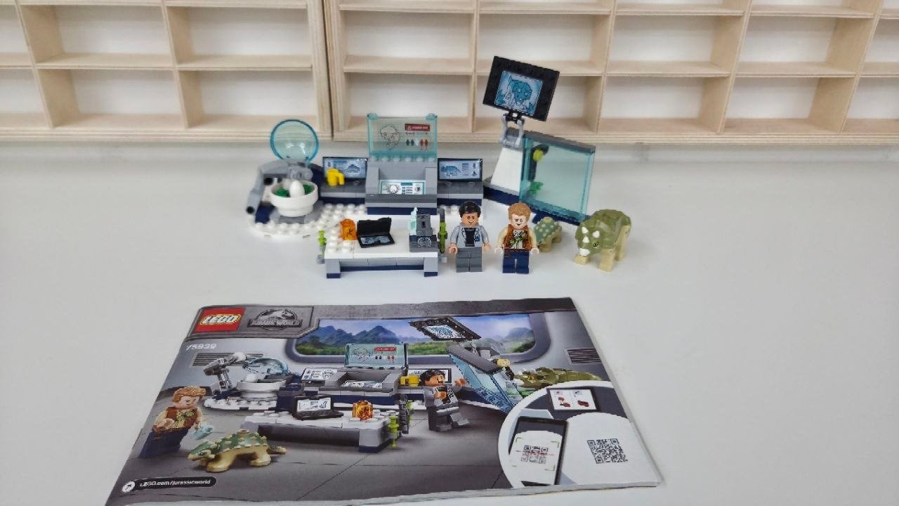 lego Jurassic World  75939 DR. Wu's lab, Gebruikt, Jurassic World, Lego, Ophalen of Verzenden