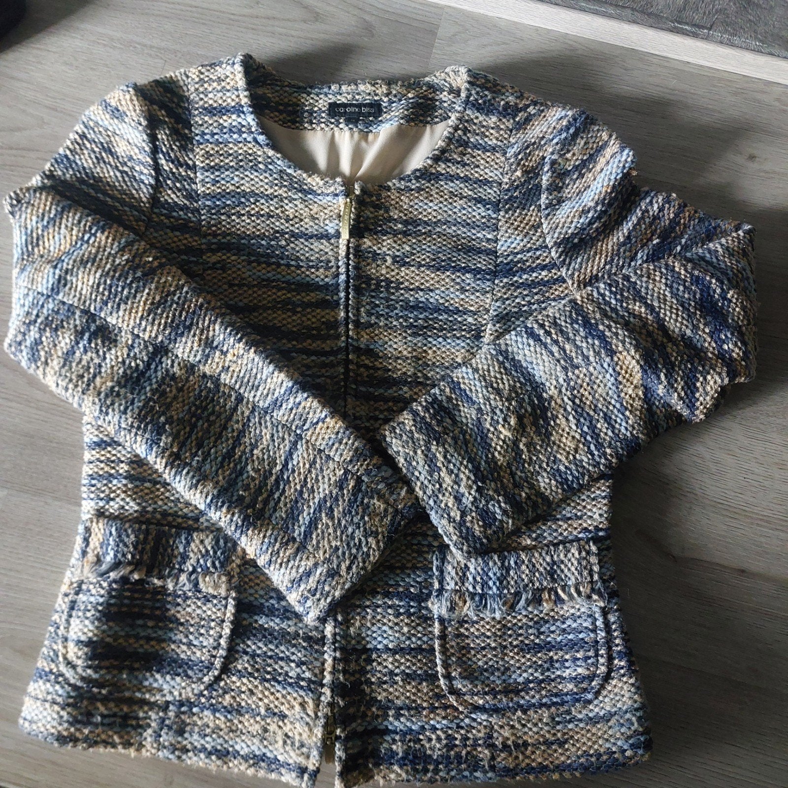 Caroline Biss jasje maat 38, Kleding | Dames, Maat 38/40 (M), Blauw, Ophalen of Verzenden, Zo goed als nieuw