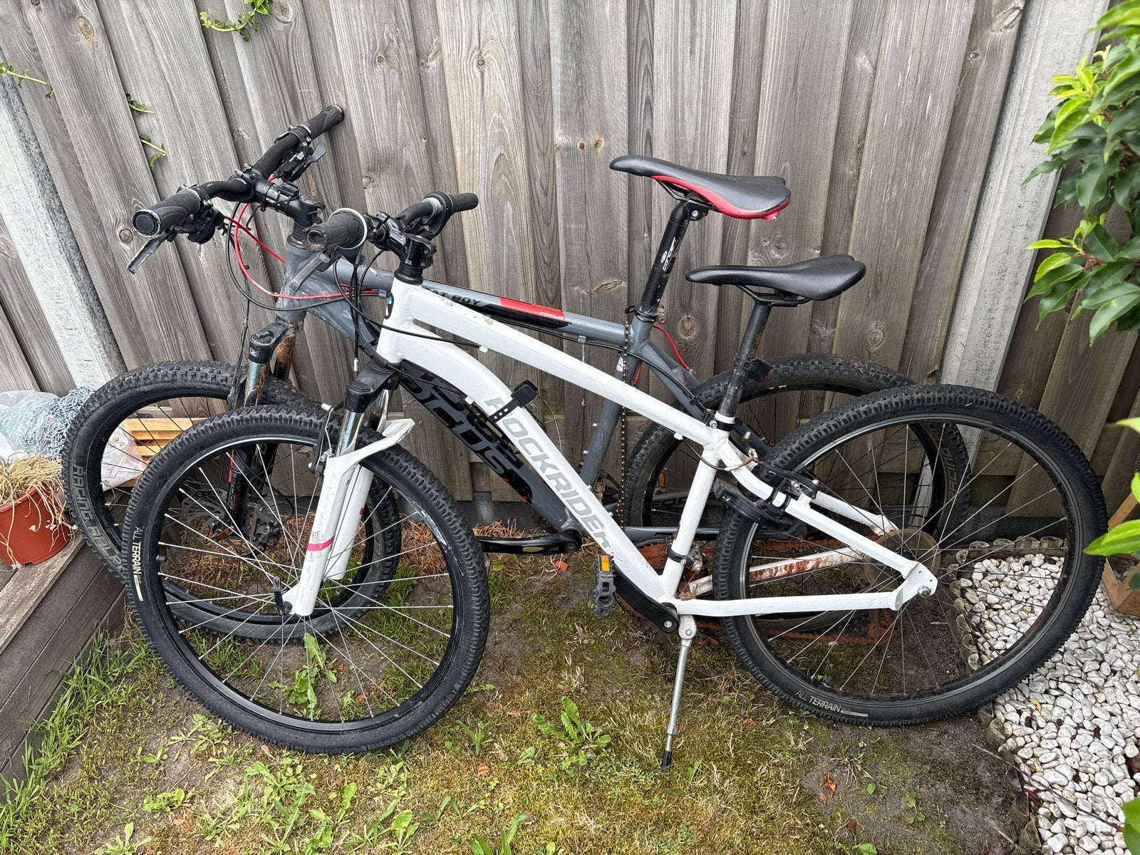 Rockrider Mountainbike - Wit/Zwart., Fietsen en Brommers, Fietsen | Mountainbikes en ATB, Overige merken, Gebruikt, Hardtail, Ophalen of Verzenden