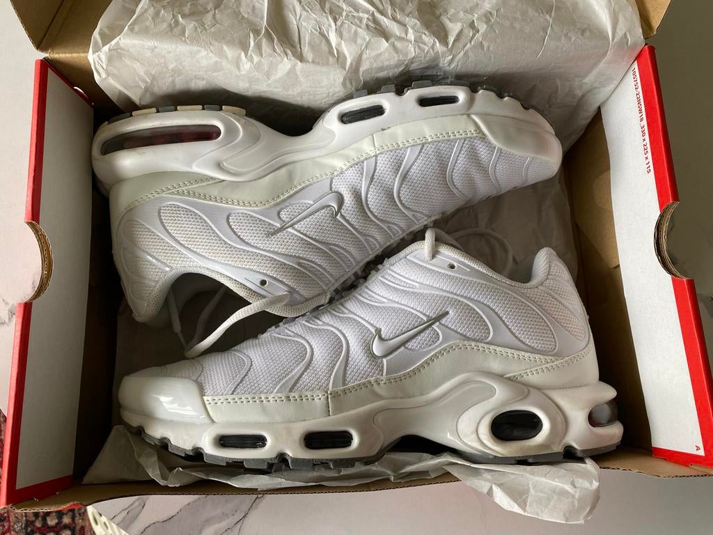 Nike TN wit maat 43 - Zeer goede staat, Ophalen of Verzenden, Zo goed als nieuw, Wit, Sneakers of Gympen