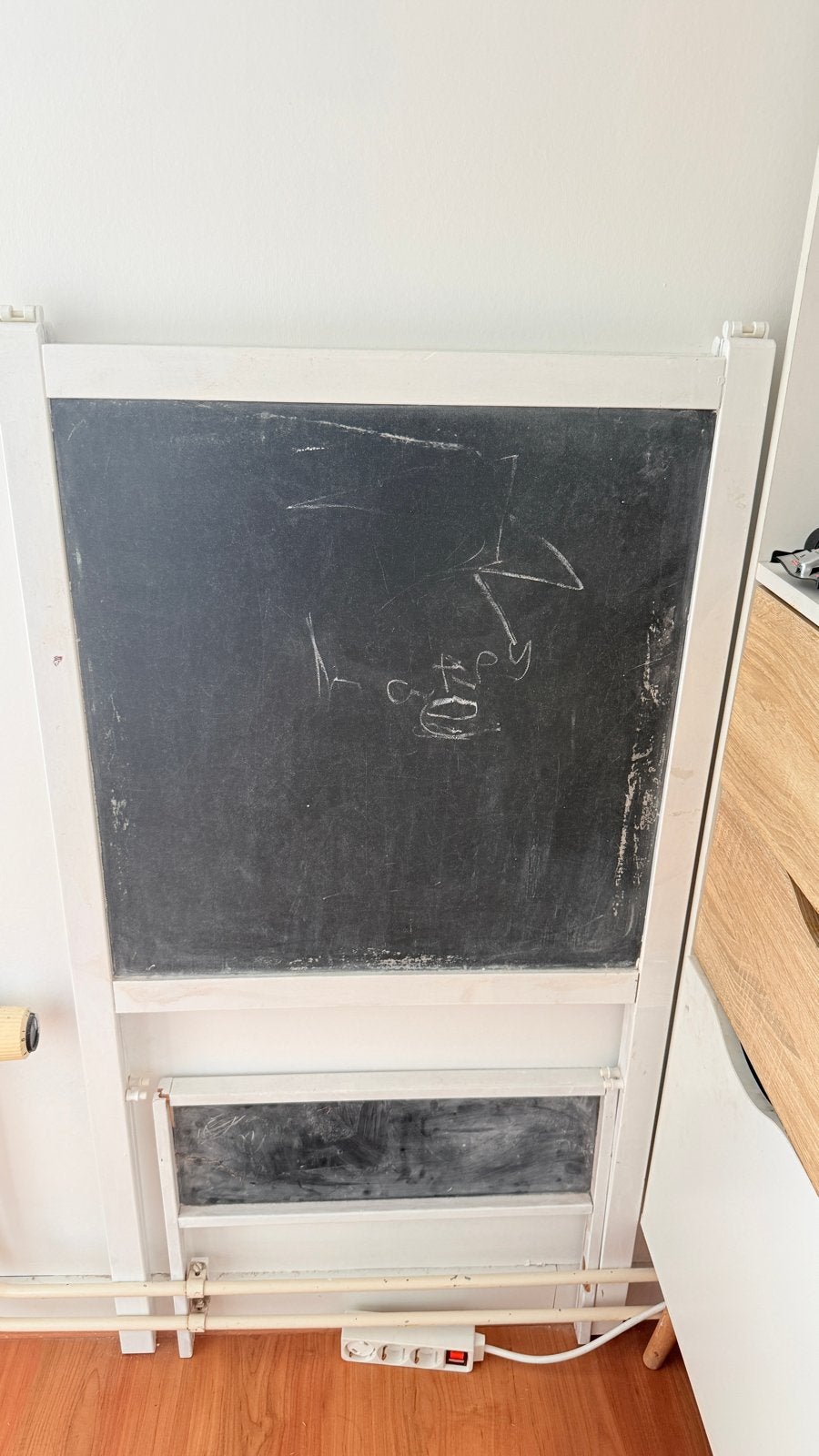 ikea  krijibord voor kinderen houten, Diversen, Schoolborden, Ophalen, Whiteboard