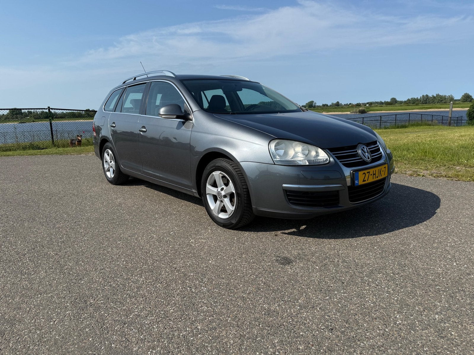 Volkswagen Golf 1.9 TDI 77KW Variant 2009 Grijs, Voorwielaandrijving, 4 cilinders, Origineel Nederlands, Stationwagon