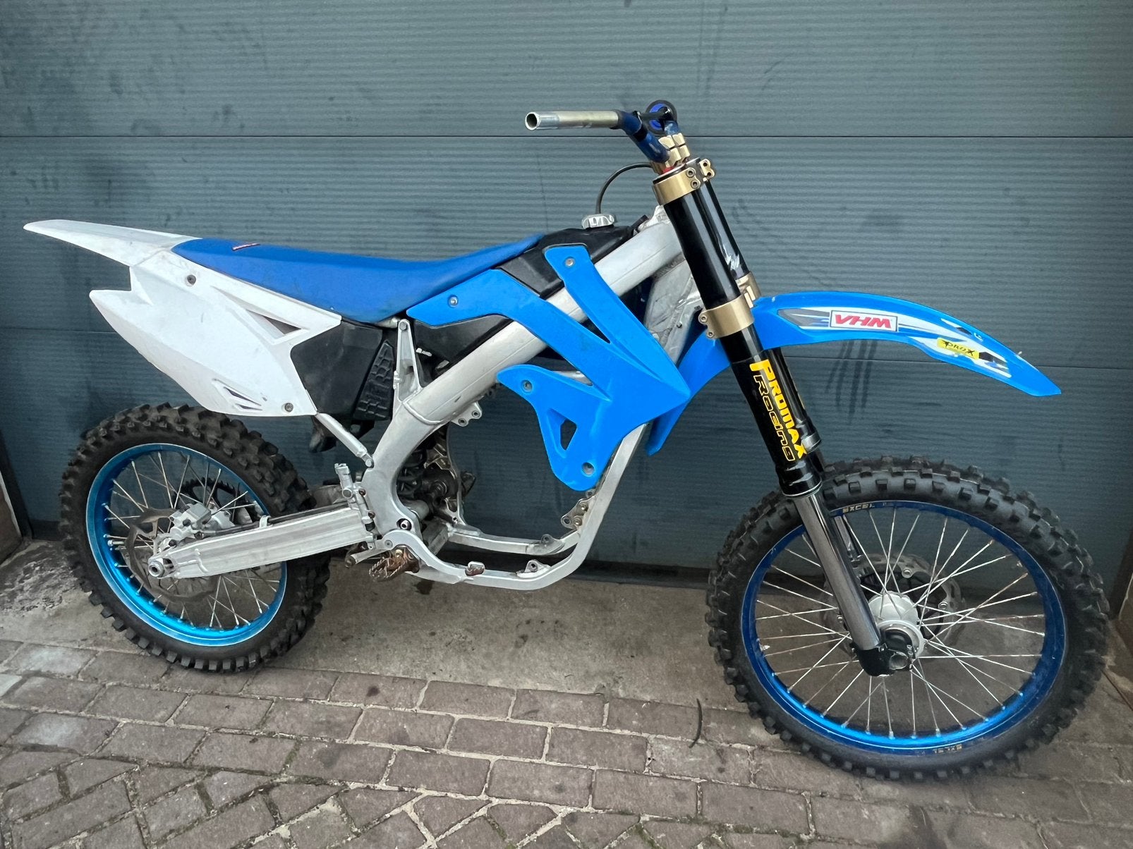 tm racing frame voorvork achterbrug, Motoren, Ophalen, Gebruikt