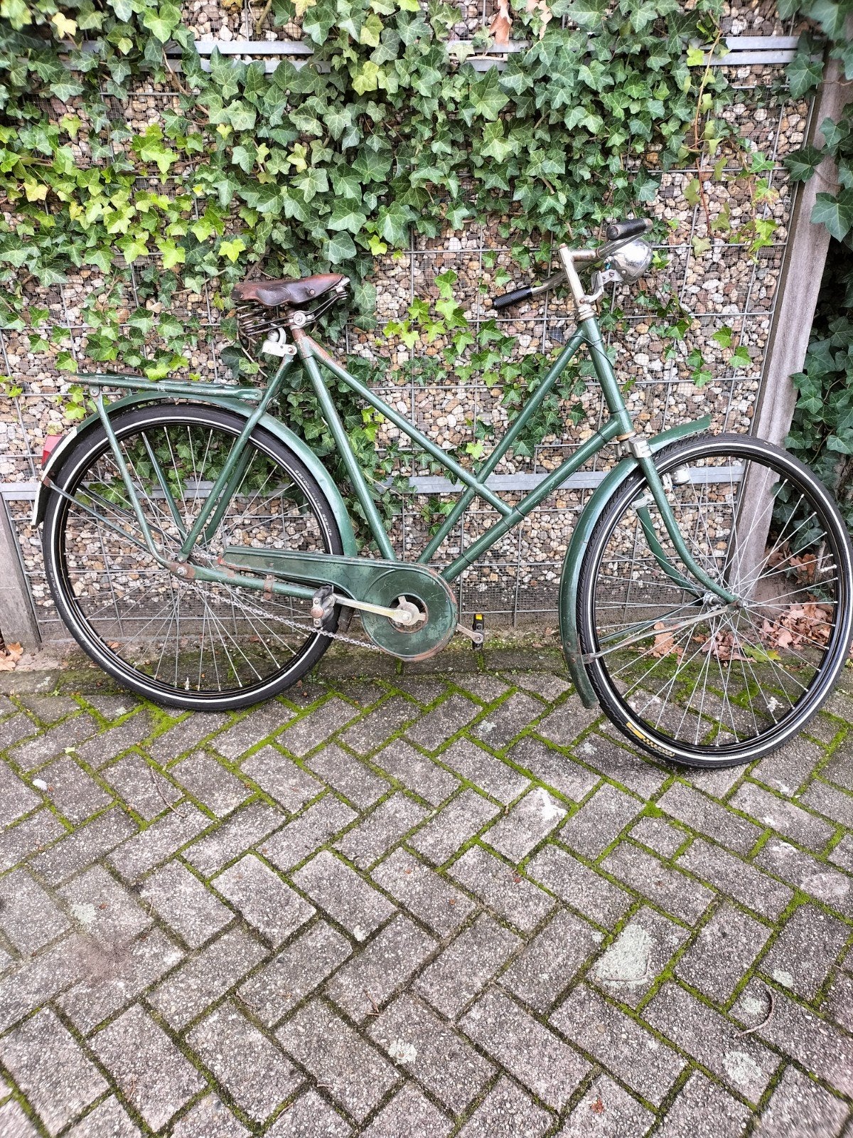 kruisframe fiets, Ophalen