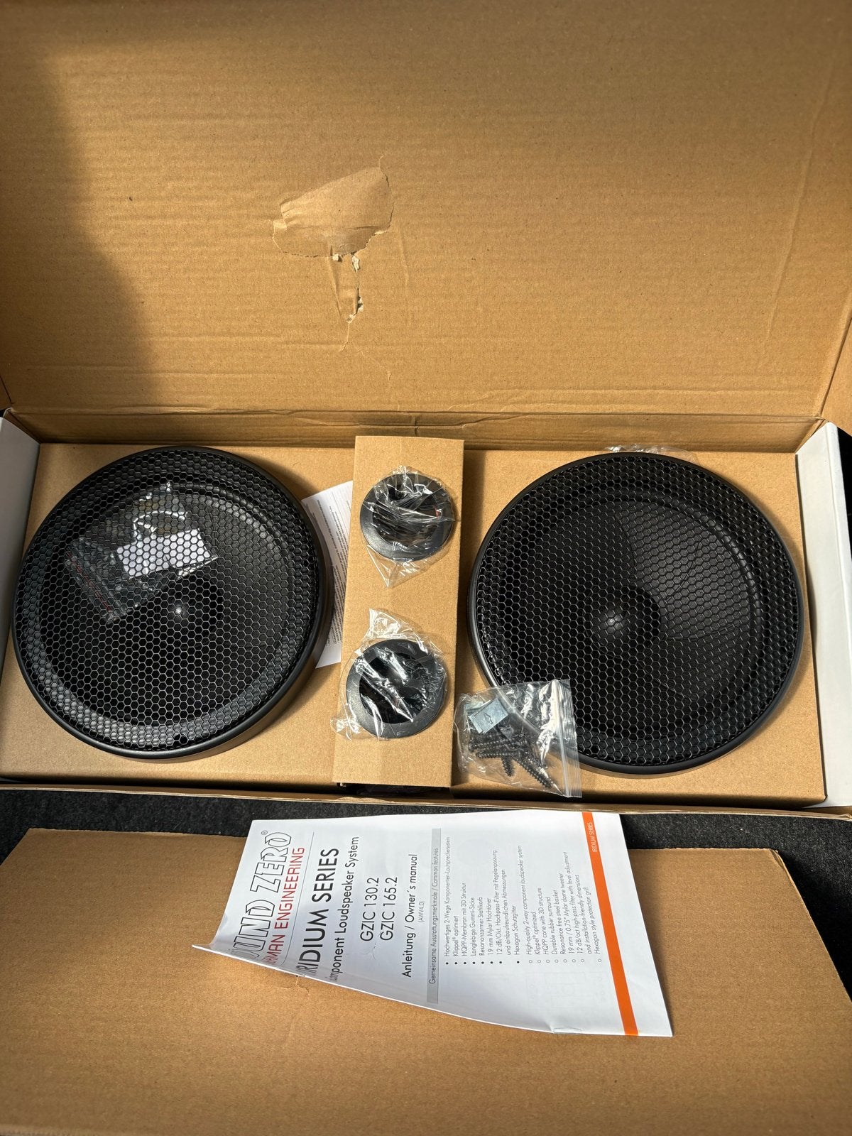 Ground Zero Iridium GZIC 165.2 Autospeakers - Nieuw in doos, Ophalen of Verzenden, Nieuw