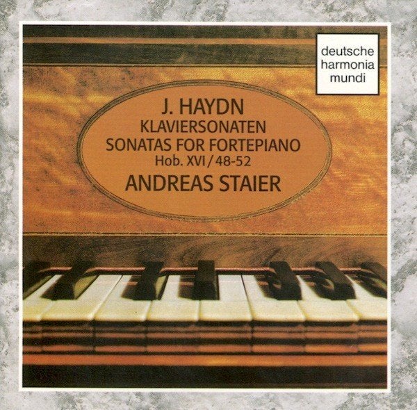 HAYDN Klaviersonaten CD STAIER DHM, Ophalen of Verzenden, Classicisme, Gebruikt, Kamermuziek