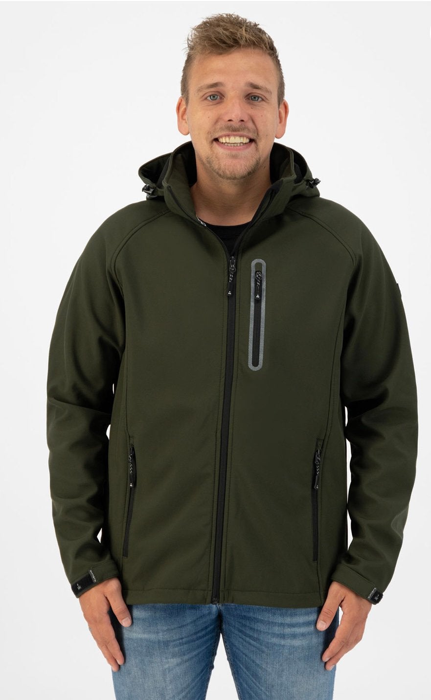 Kjelvik outdoorjas, Ophalen of Verzenden, Zo goed als nieuw, Overige maten, Groen