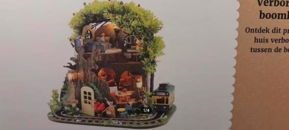 MY TINY HOUSE, Ophalen of Verzenden, Zo goed als nieuw, Knutselwerk