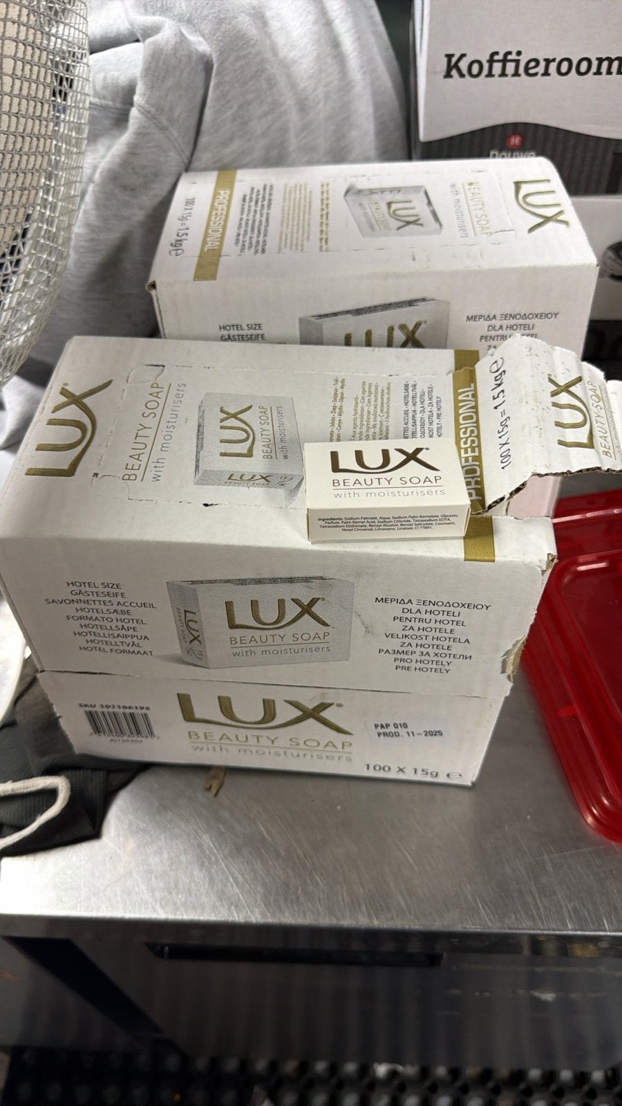 Lux Beauty Zeep met Moisturizers - Hotelformaat (200x15g), Ophalen, Nieuw, Overige typen