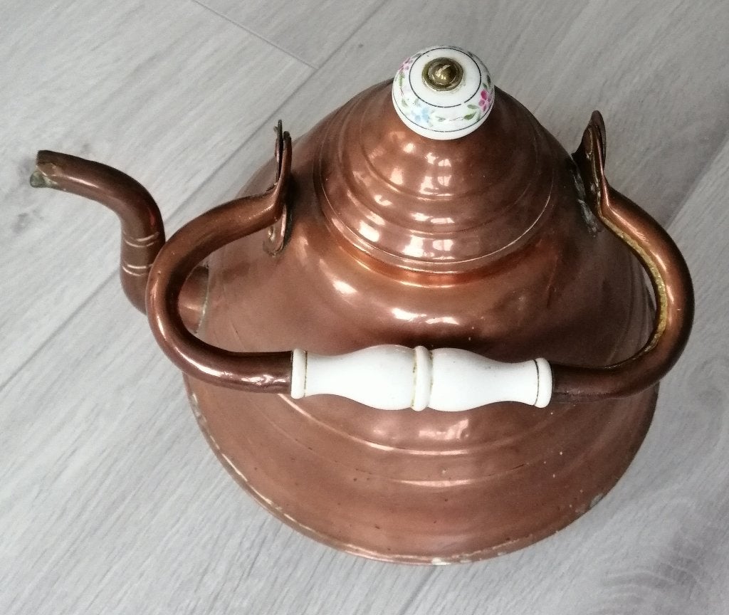 Koperen ketel, Antiek en Kunst, Ophalen, Koper