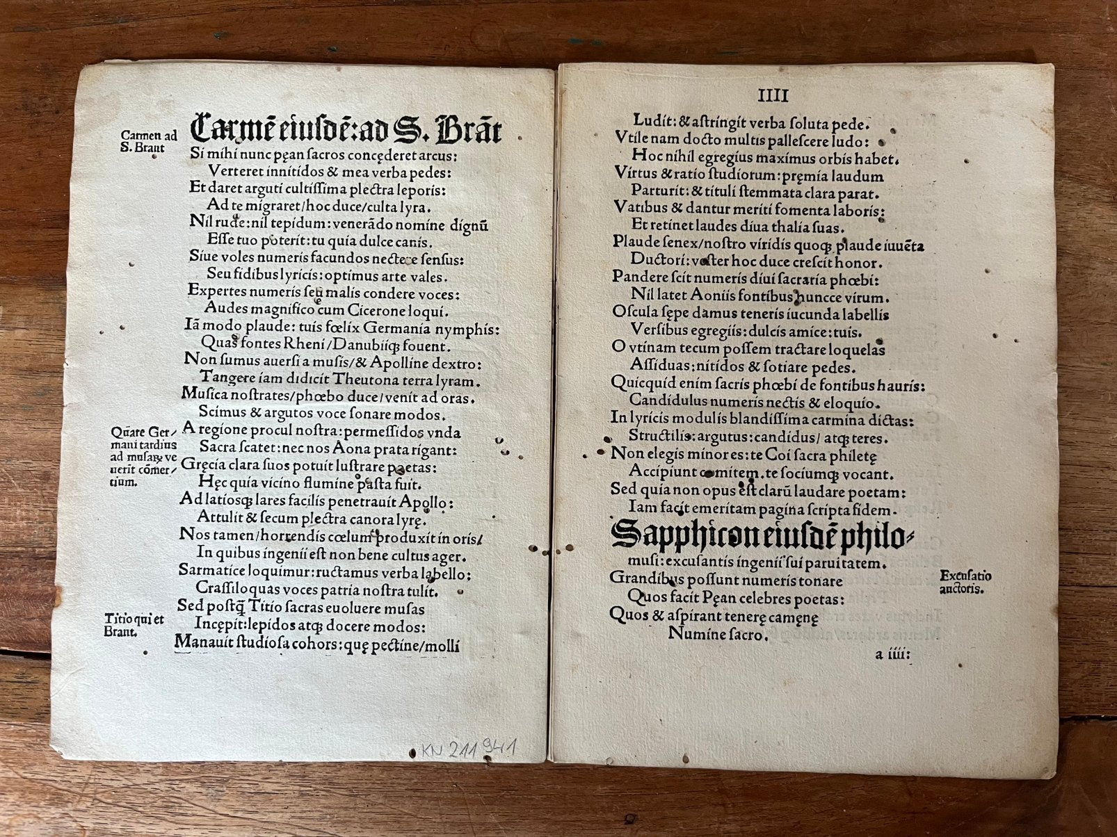 Incunabel | Brant, Narrenschiff | 1497 | met datumvermelding, Ophalen of Verzenden