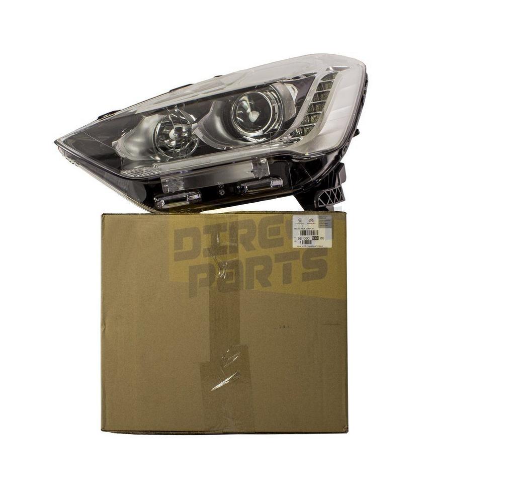 Citroën DS5 (12/11-7/18) Koplamp Links (halogeen/chrome) Ori, Verzenden, -, Nieuw, -