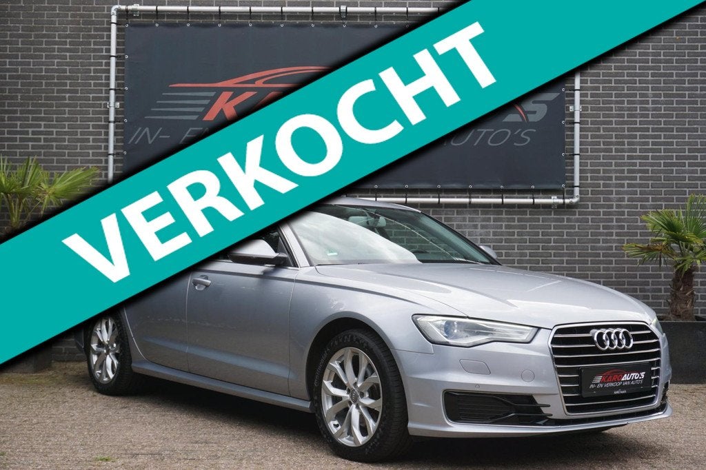Audi A6 Limousine 1.8 TFSI AUT ultra Bus Ed Nav Clima Cruise, Stof, Gebruikt, Navigatiesysteem, Bedrijf