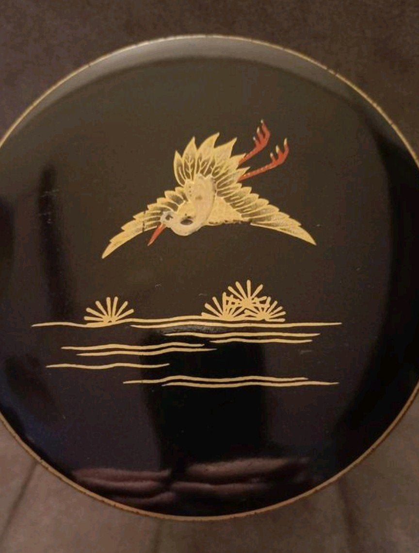 De Gruyter kraanvogels blik, Ophalen of Verzenden