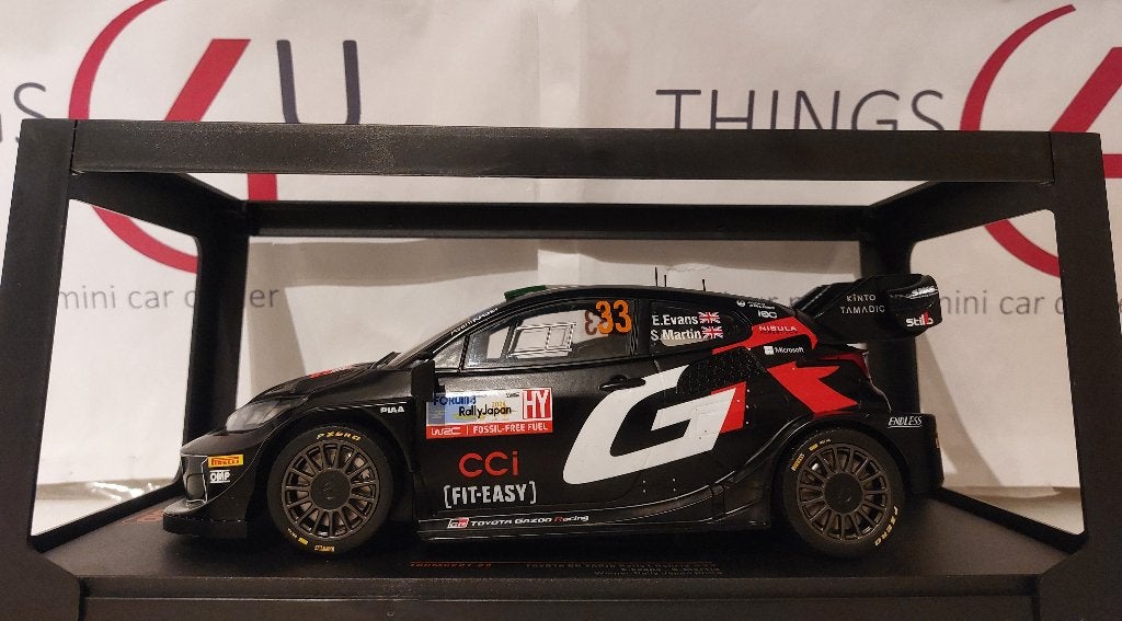 Ixo 1:18 Toyota GR Yaris Rally1 winnaar Rally Japan 2024, Ophalen of Verzenden, Nieuw, Auto, Overige merken