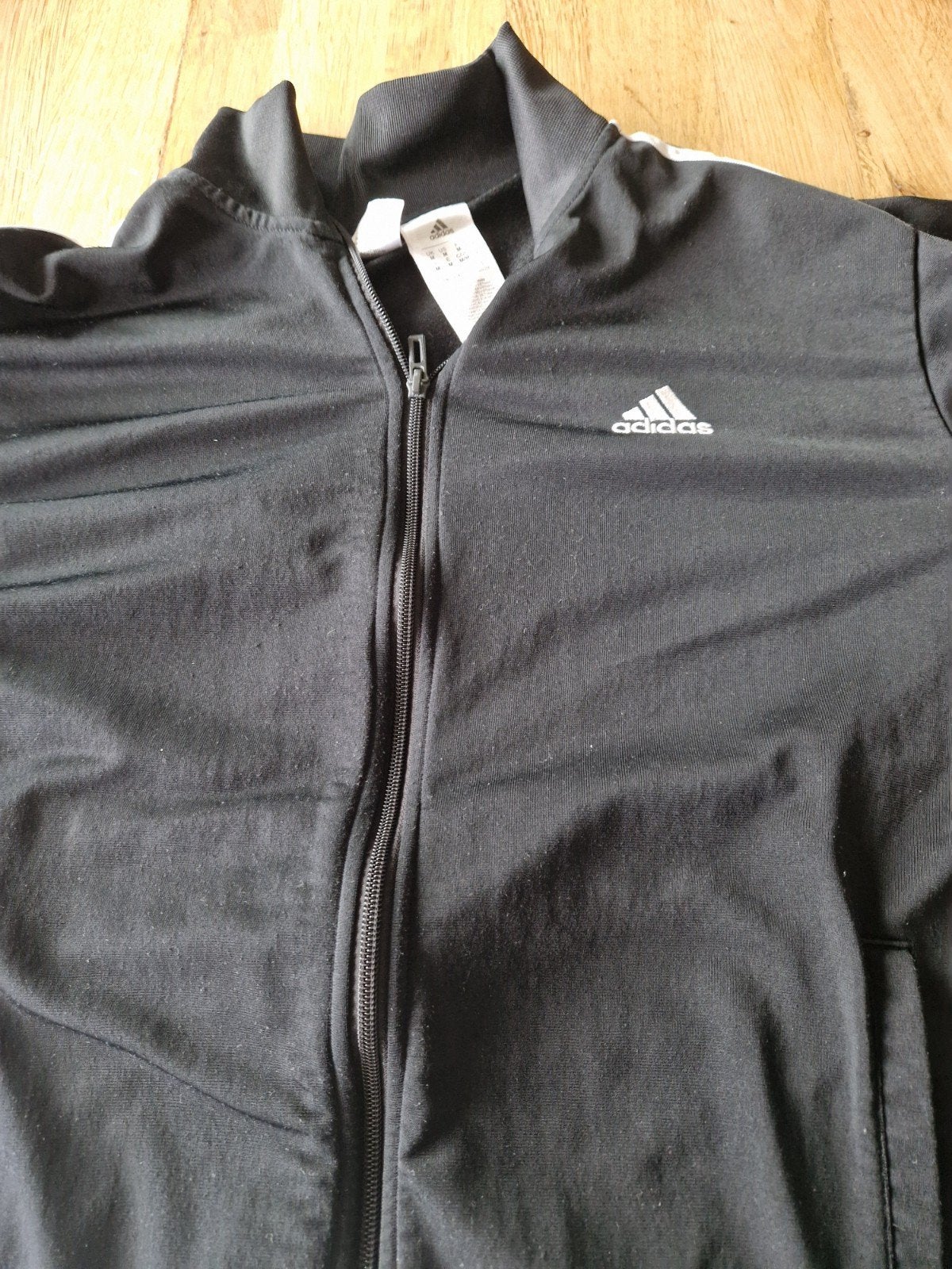 Adidas sportvest zwart - Maat M, Maat 38/40 (M), Adidas, Zwart, Ophalen of Verzenden