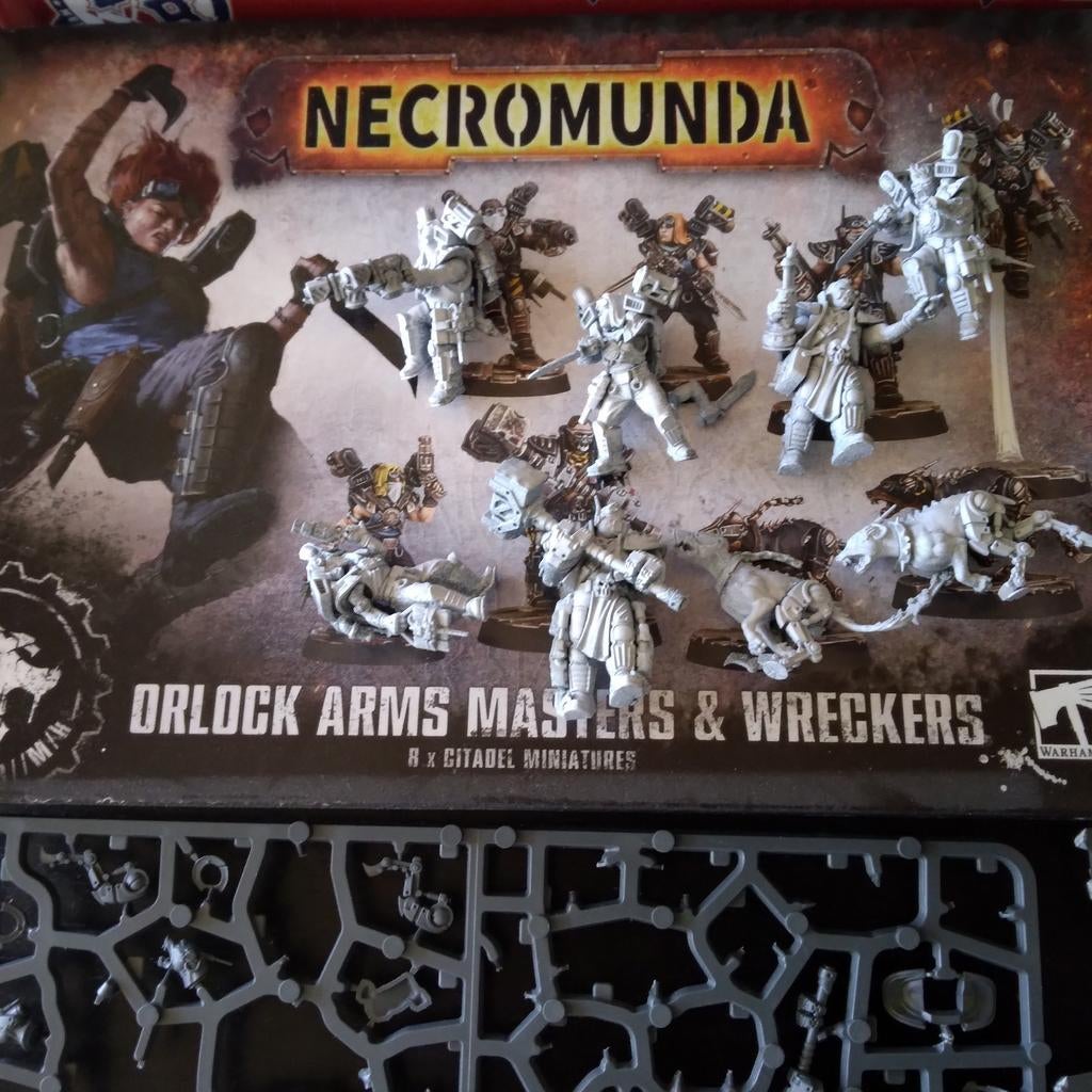 Necromunda Orlock Arms Masters & Wreckers, Ophalen of Verzenden, 1:35 tot 1:50