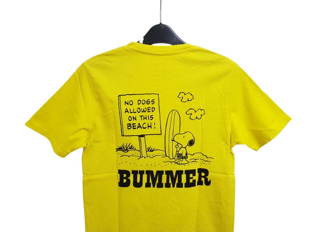 Gaaf knalgeel LEVI'S Snoopy shirt maat XS., Verzenden, Geel, Zo goed als nieuw, Levi’s