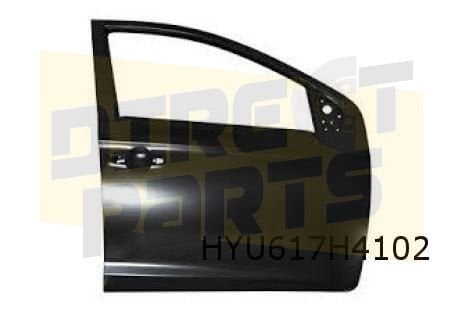 Hyundai i20 (1/09-1/15) voorportier rechts (te spuiten) Orig, -, Deur, -, Nieuw