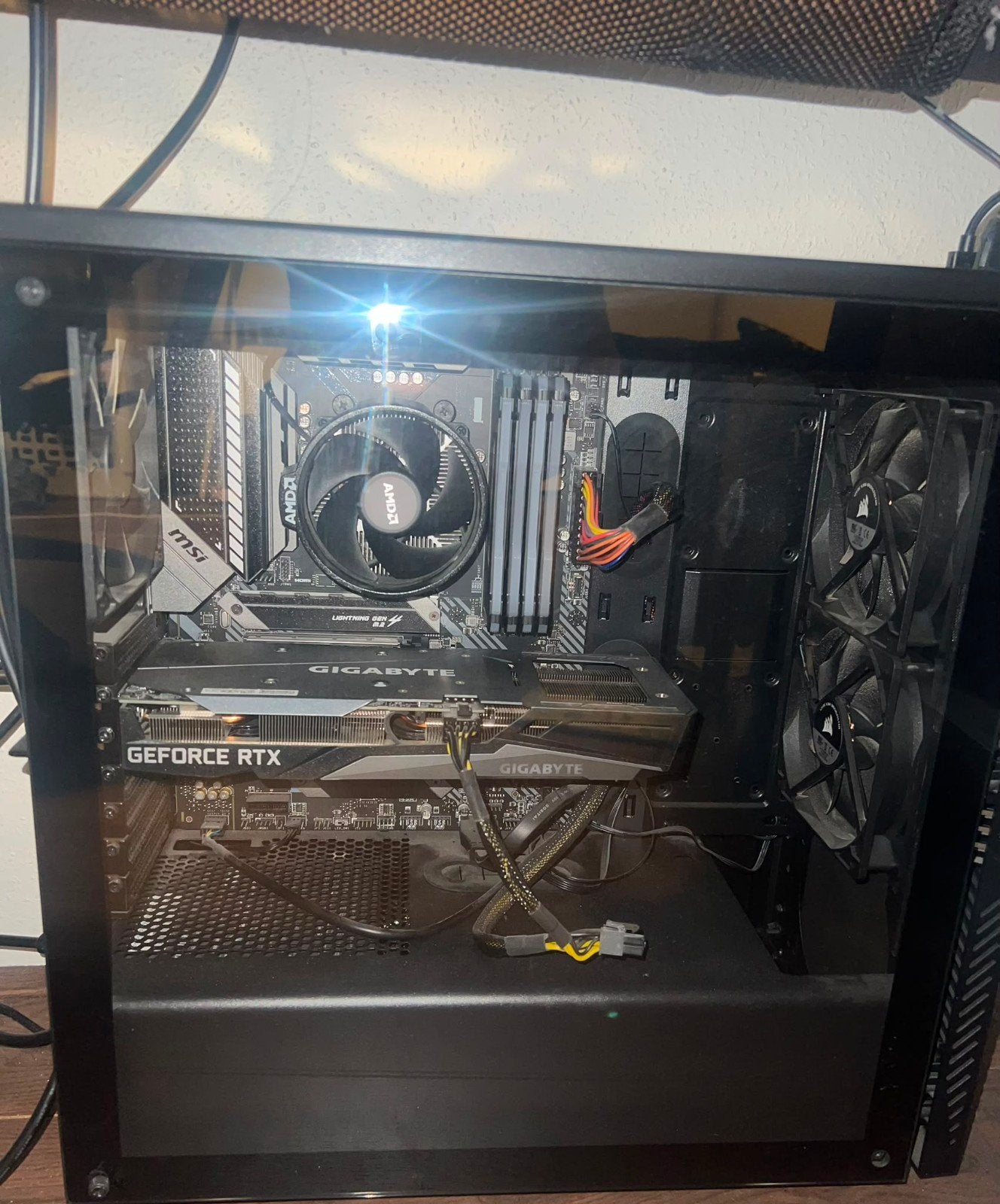 Complete Gaming Setup – RTX 3060 | Ryzen 5 5600X | 32GB |, 32 GB, Custom Build / AOC, Zo goed als nieuw, Ryzen 5