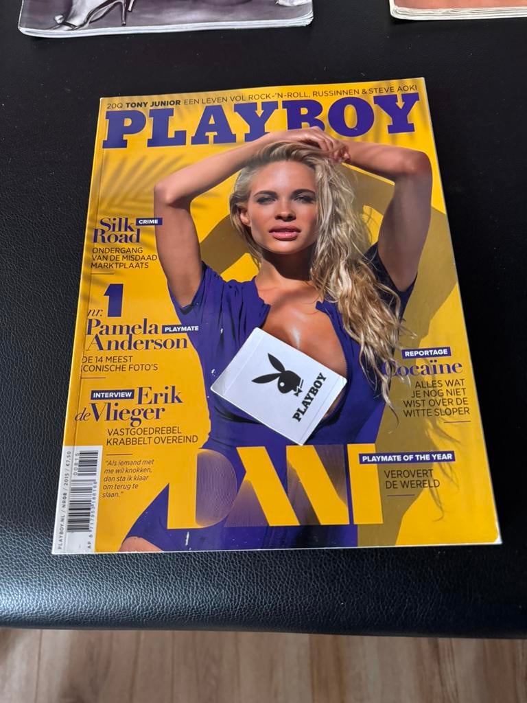 playboy met pamela anderson 12.50 per stuk, Ophalen of Verzenden, 1980 tot heden, Tijdschrift