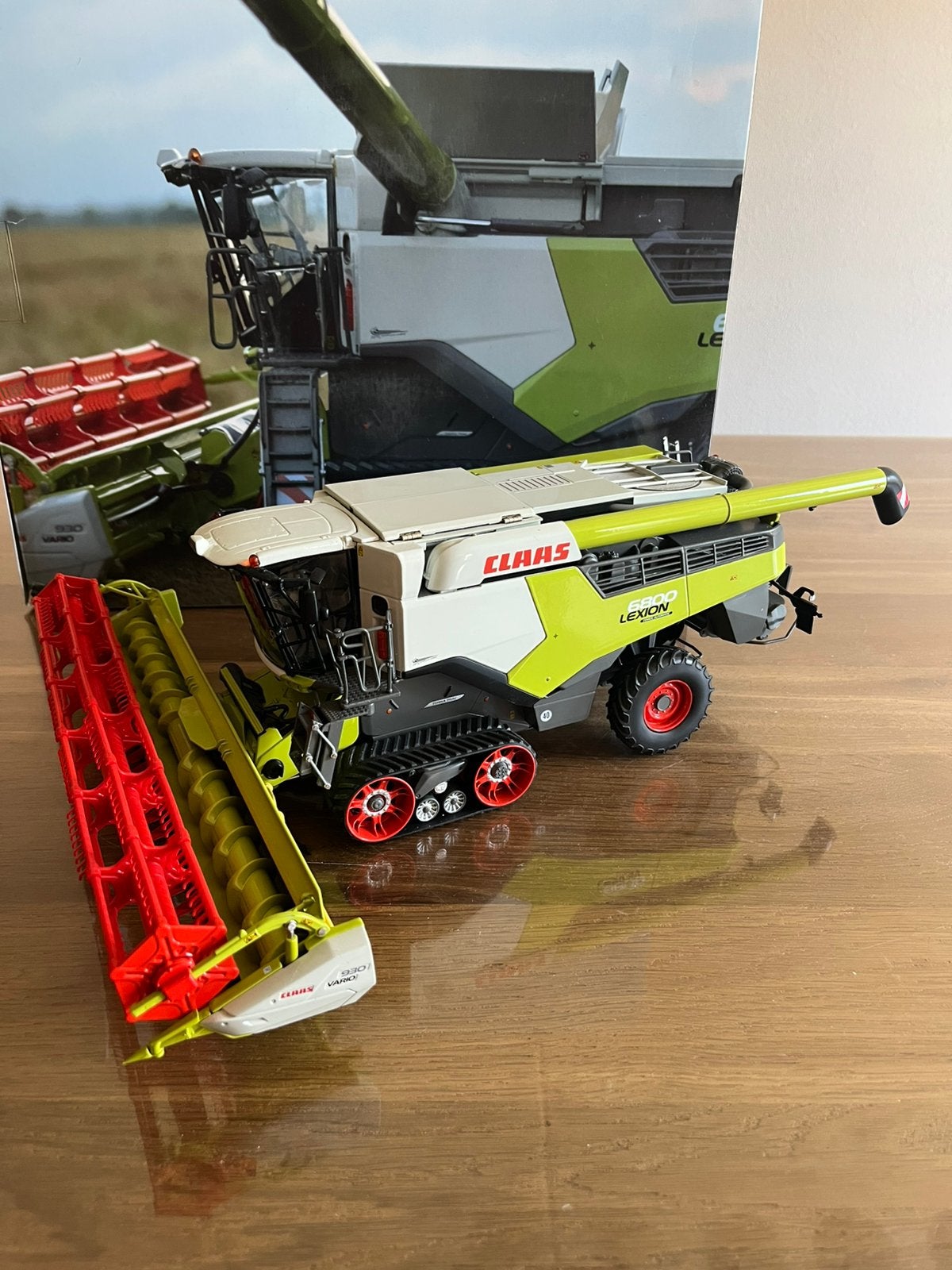 Claas Lexion 6800 combine Terra Trac met maaibord MarGe, Ophalen of Verzenden, Nieuw, Tractor of Landbouw, Overige merken