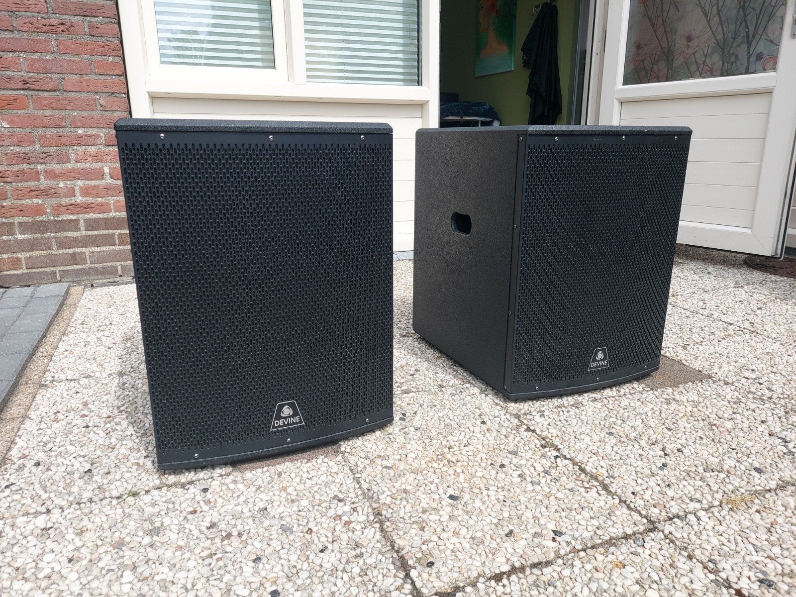 Devine Onyx 15SA 15 inch actieve subwoofer, Ophalen, Zo goed als nieuw, 500 tot 1000 watt