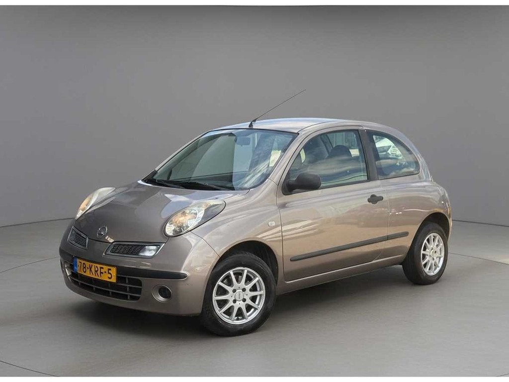 Nissan Micra 1.2 Mix | 78-KRF-5 i, Auto's, Nissan, Voorwielaandrijving, Gebruikt, 4 cilinders, Bruin