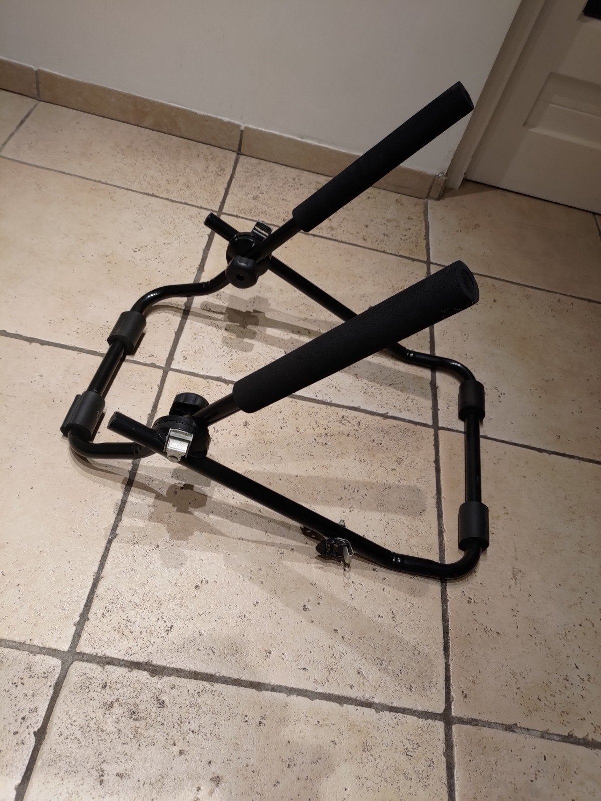 Fietsendrager voor achterklep - Zwart, Gebruikt, Brede banden, 2 fietsen, Achterklepdrager