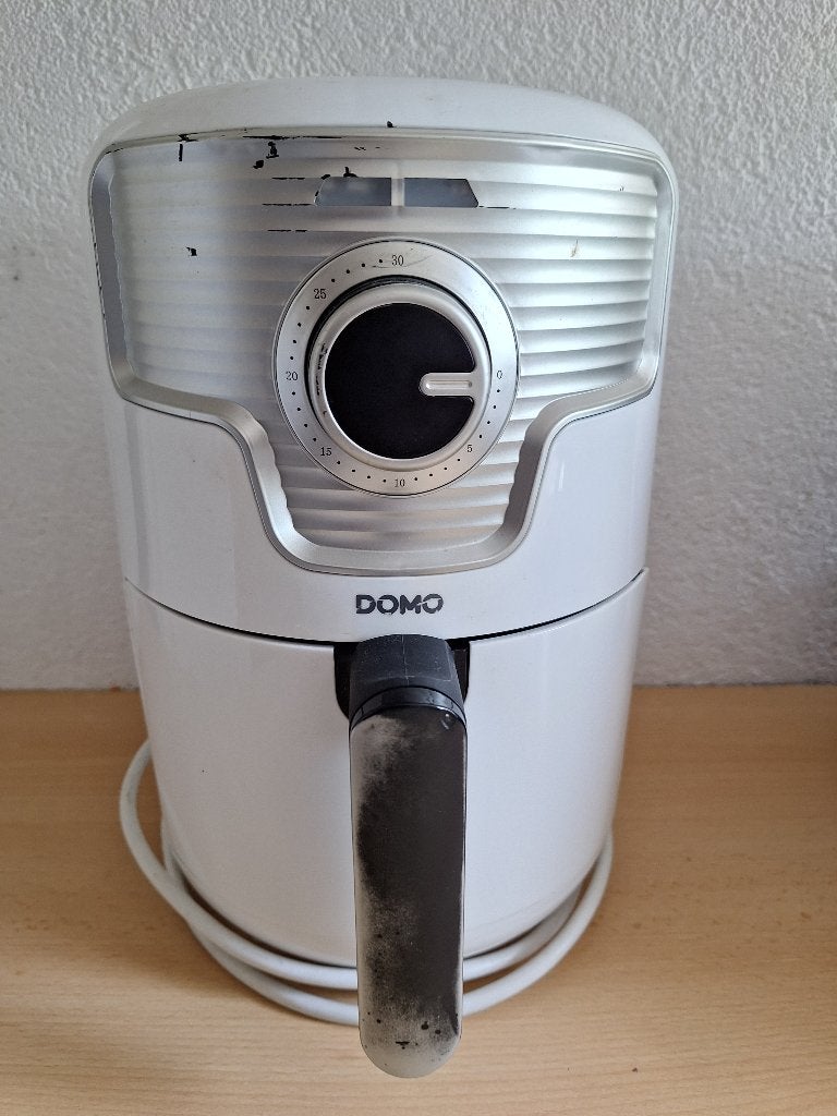 Airfryer DOMO voor 1 persoon, Ophalen of Verzenden, Gebruikt, Airfryer