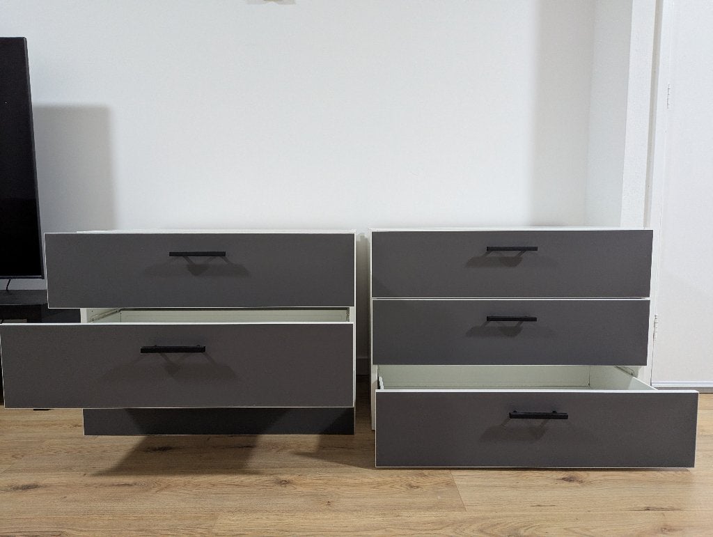 Platsa Ladekast/drawer 3 laden, 2 pieces (80x55x60), Ophalen, 50 tot 100 cm, Zo goed als nieuw, Minder dan 100 cm