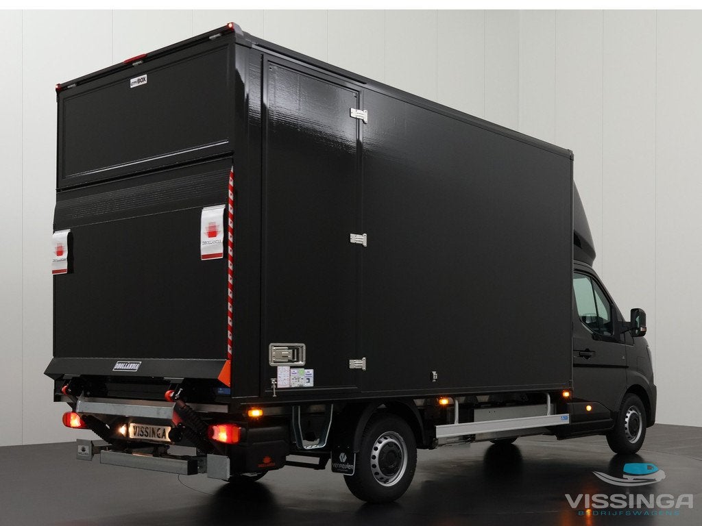 Renault Master E-Tech Bakwagen 420x211x232 (20.5m3) 87 kWh, Stof, Huisgarantie, 143 pk, Zwart