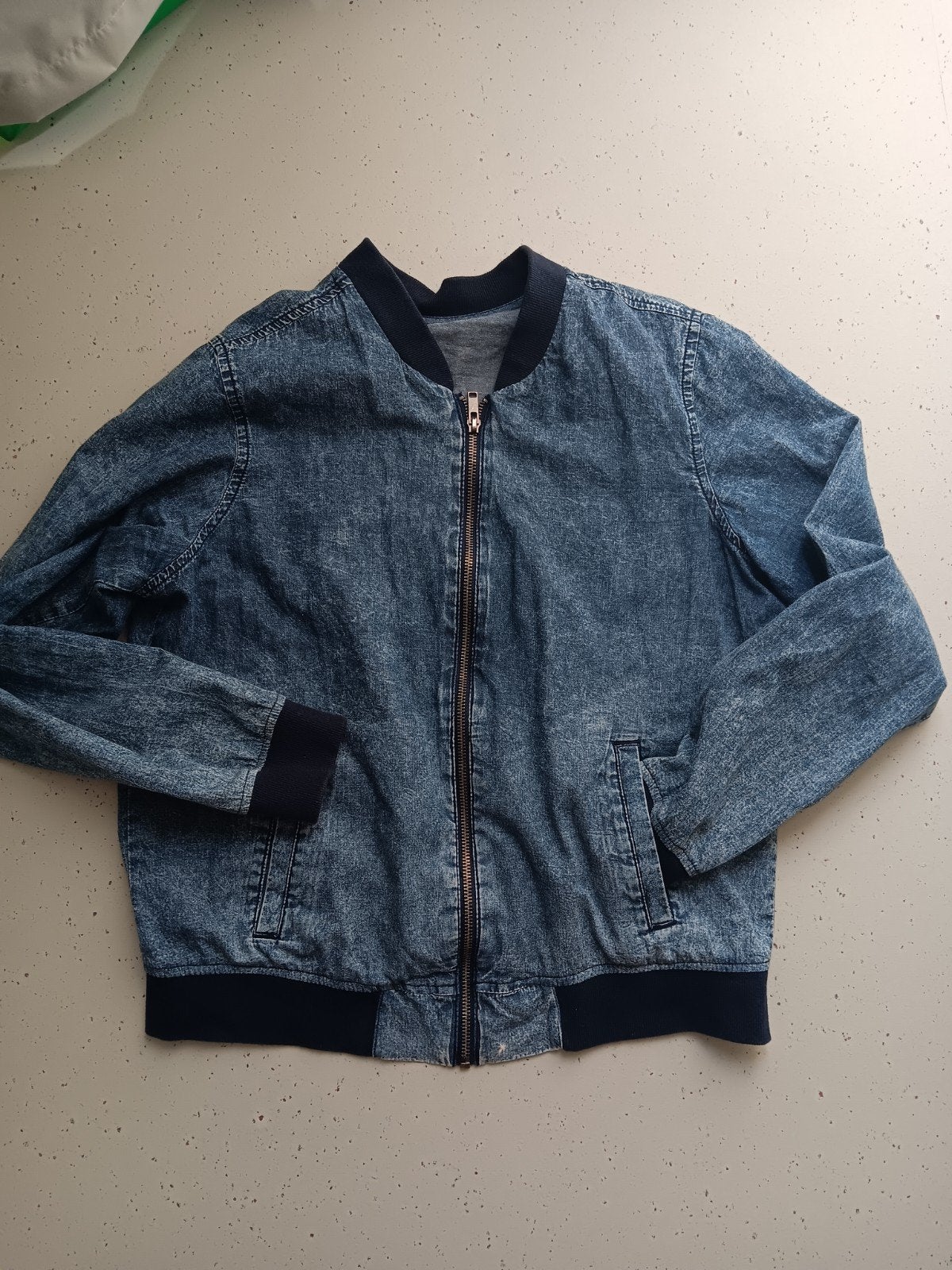 JDY bomber 38 Malibu, Maat 38/40 (M), Blauw, Ophalen of Verzenden, Gedragen