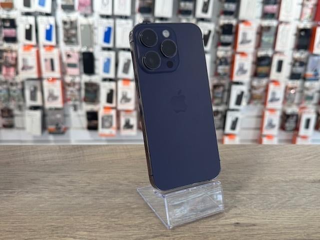 iPhone 14 Pro 128GB Paars - Garantie & Nieuwstaat!, Apple, Paars, Zo goed als nieuw, Zonder simlock