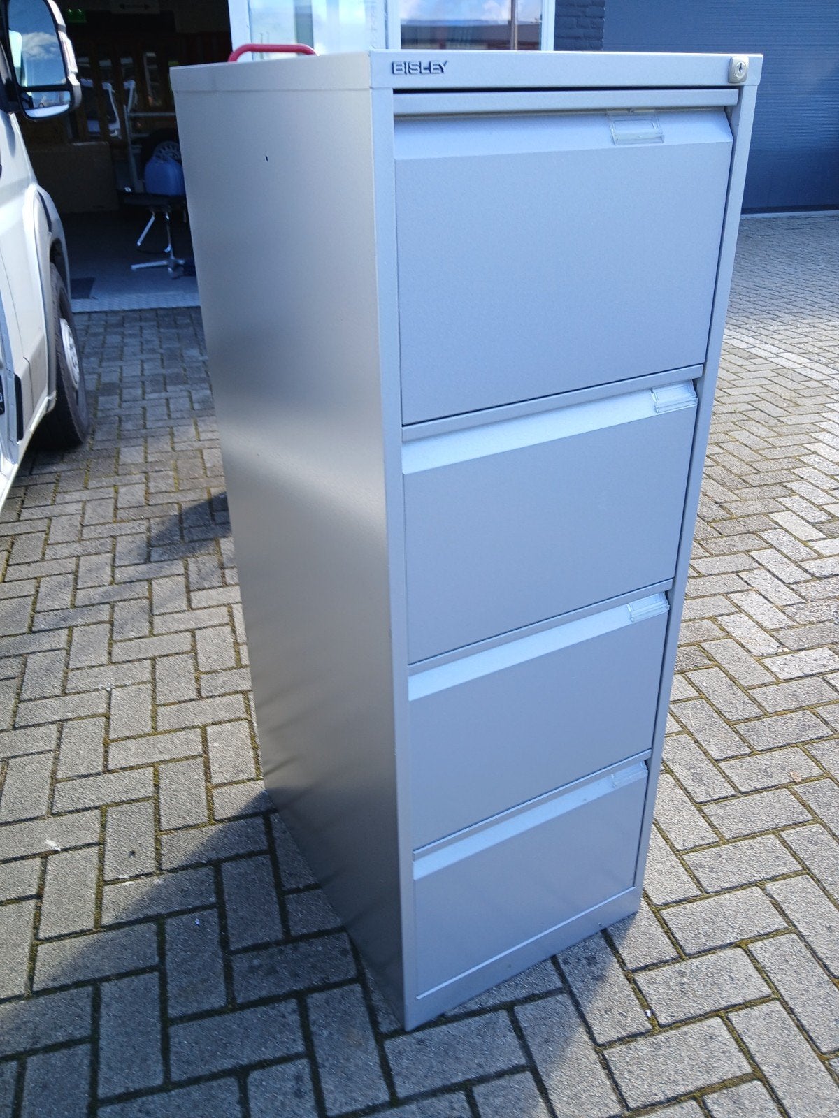 Stalen ladenkast 4 laden, Huis en Inrichting, Kasten | Schoenenkasten, Ophalen, Info@tommysmit.nl, Gebruikt, 7008AR
